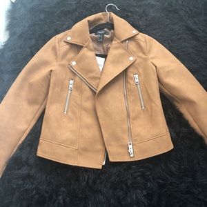 Forever 21 suede Moto jacket